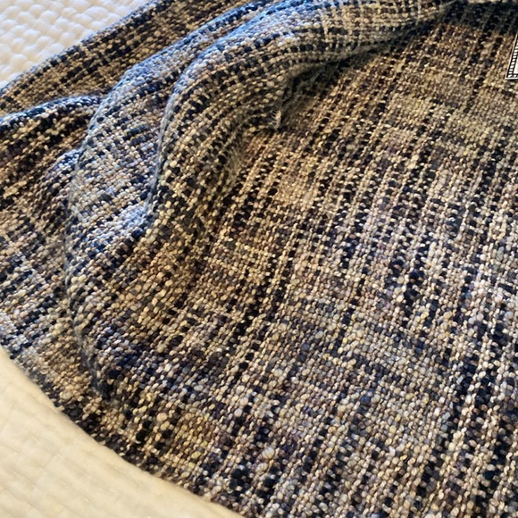 Jacket woven in Brown County Indiana, so chic! Made from bamboo cotton chenille. - Picture 6 of 6